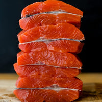 2 6-8 oz Kenai Sockeye Salmon Portions