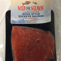 Nova Lox Sockeye Salmon 4oz